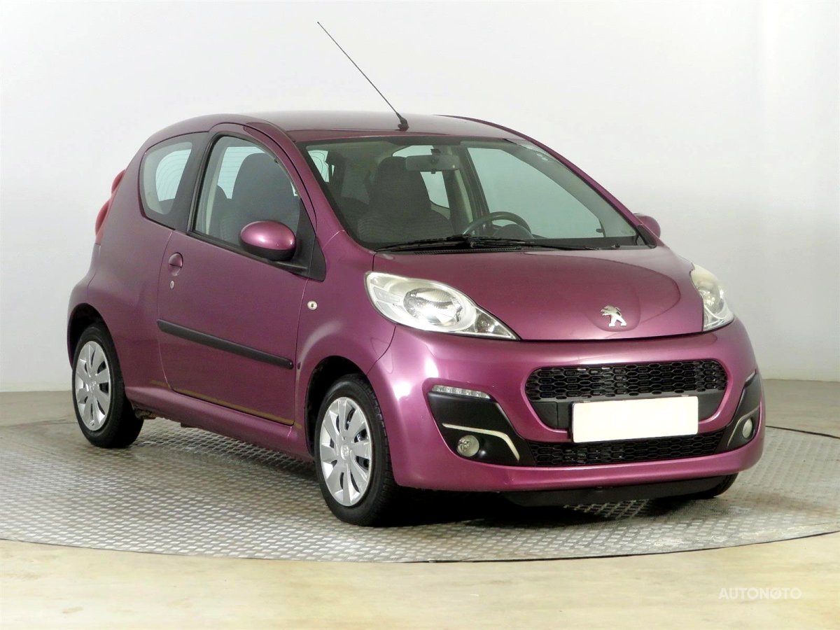Peugeot 107, 2013 - celkový pohled