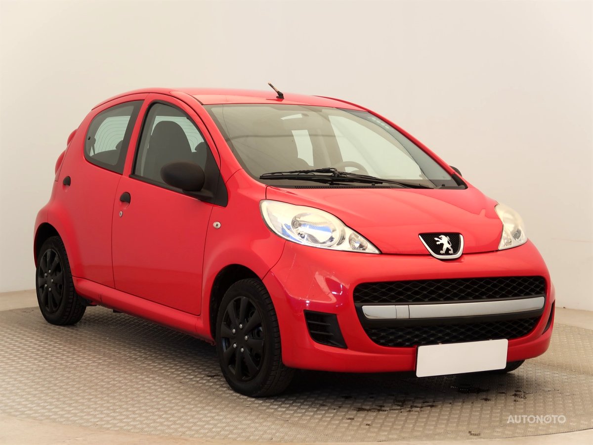 Peugeot 107, 2010 - celkový pohled