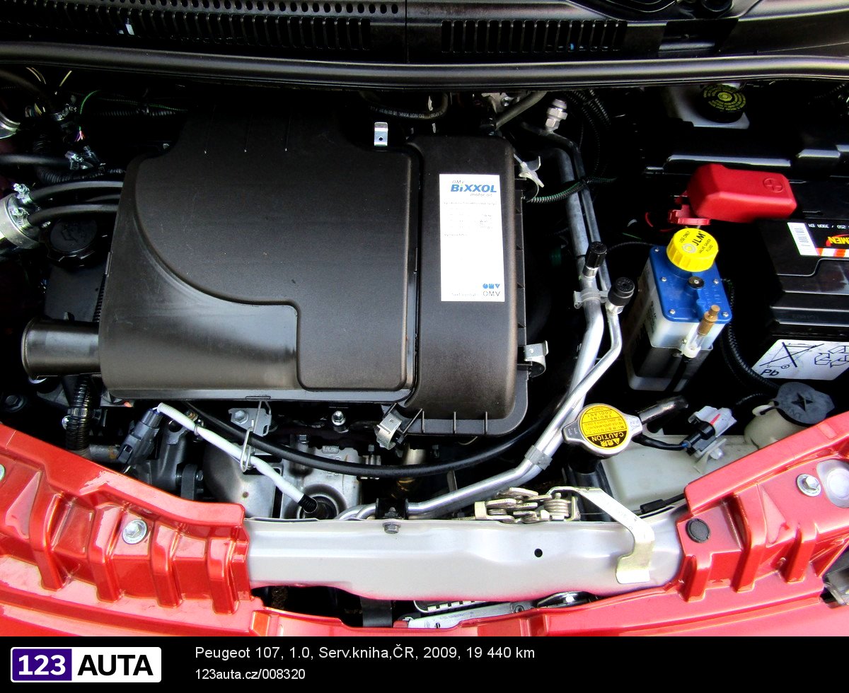 Peugeot 107, 2009 - pohled č. 9