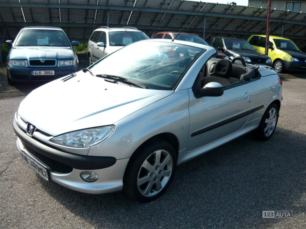 Peugeot 206 CC, 2002 - celkový pohled