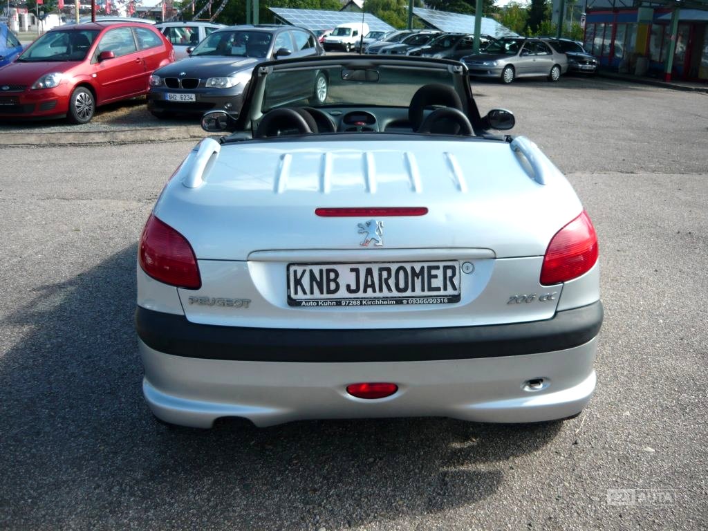 Peugeot 206 CC, 2002 - pohled č. 8