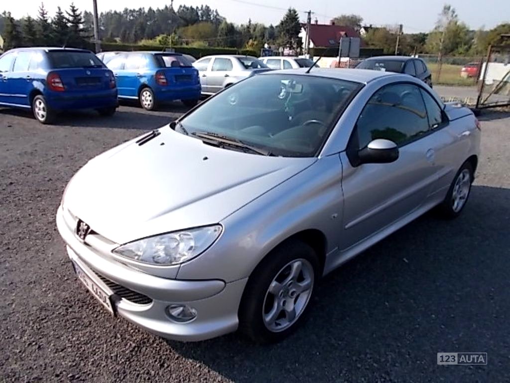 Peugeot 206 CC, 2005 - celkový pohled