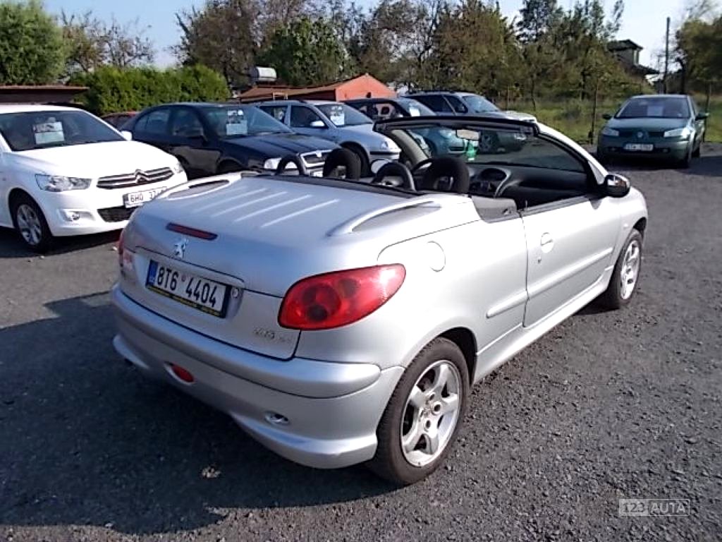 Peugeot 206 CC, 2005 - pohled č. 8