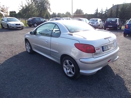 Peugeot 206 CC, 2005 - pohled č. 4