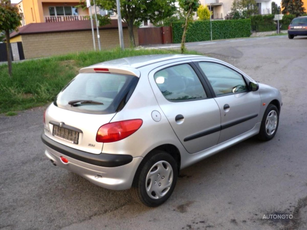 Peugeot 206, 1999 - pohled č. 6