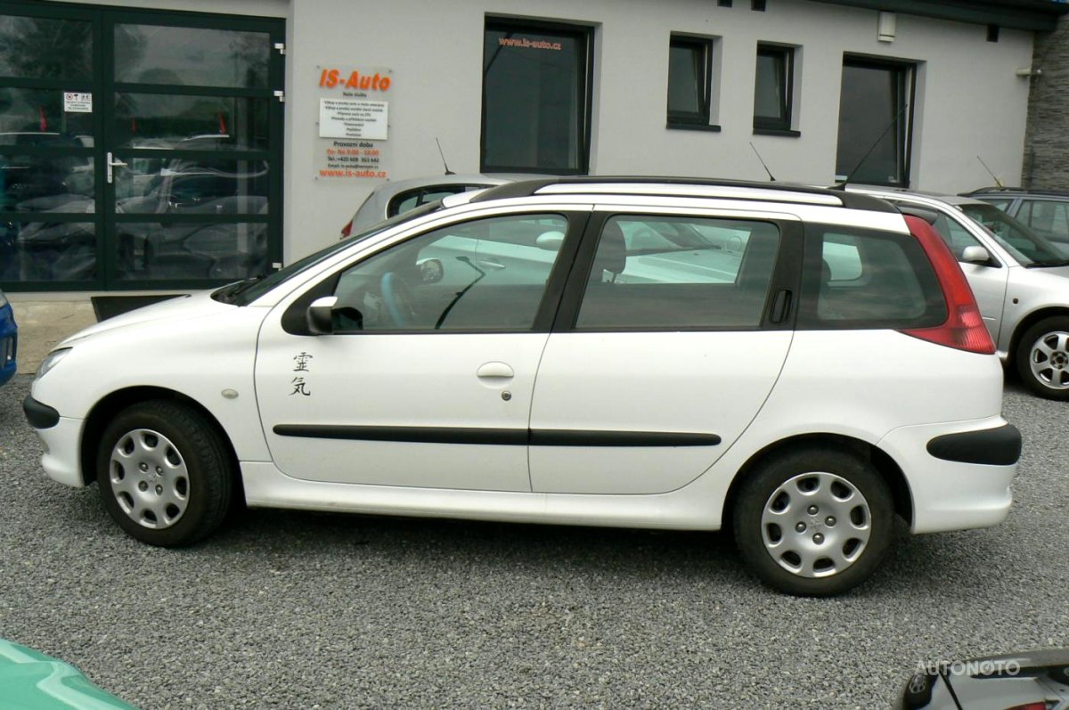 Peugeot 206, 2004 - celkový pohled