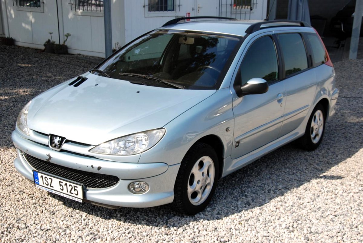 Peugeot 206, 2007 - celkový pohled