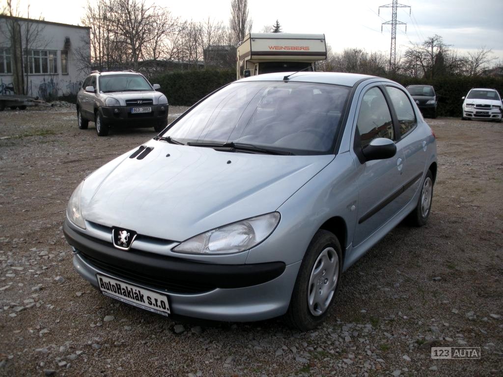 Peugeot 206, 2002 - celkový pohled
