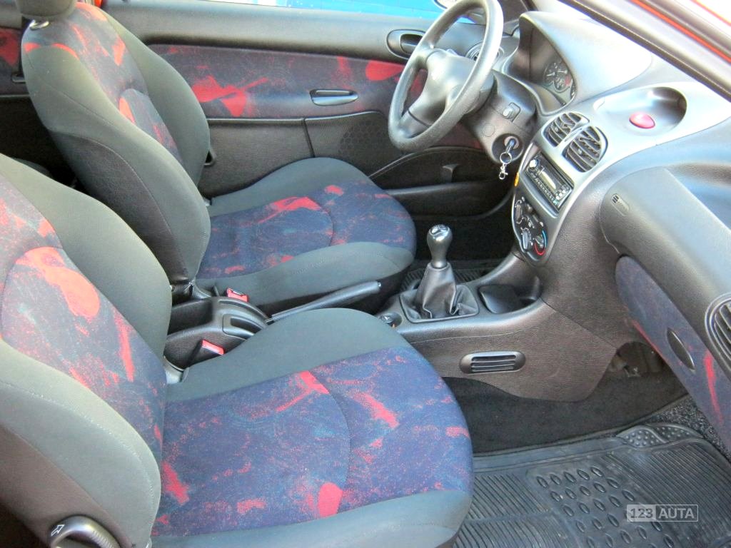 Peugeot 206, 1999 - pohled č. 21