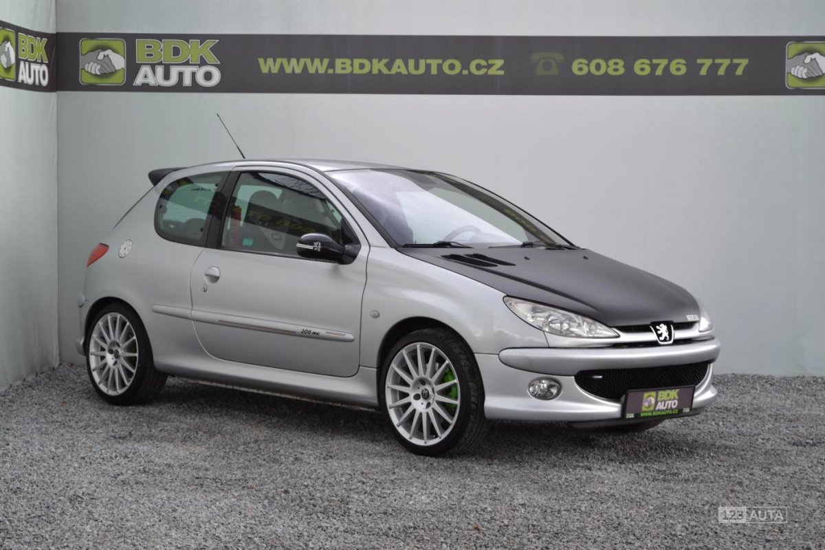 Peugeot 206, 2004 - celkový pohled