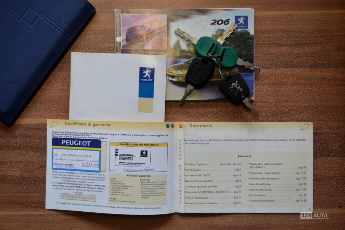 Peugeot 206, 2004 - pohled č. 25