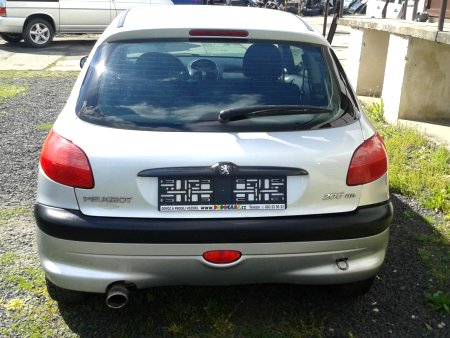 Peugeot 206, 2002 - pohled č. 4