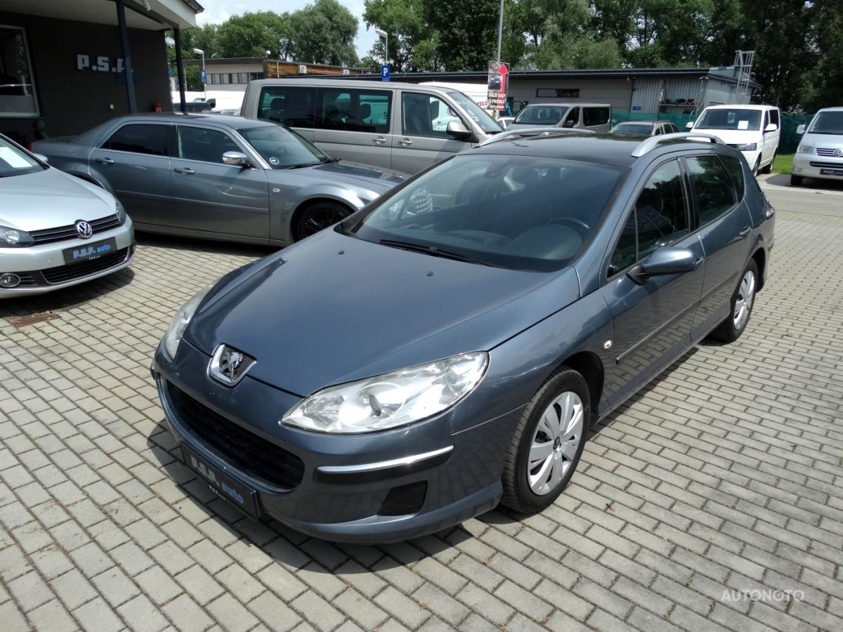 Peugeot 407, 2005 - celkový pohled