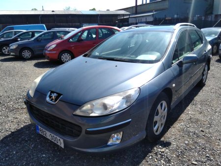 Peugeot 407 2,0HDi 100kw-TAŽNÉ-STK do 06/2022-