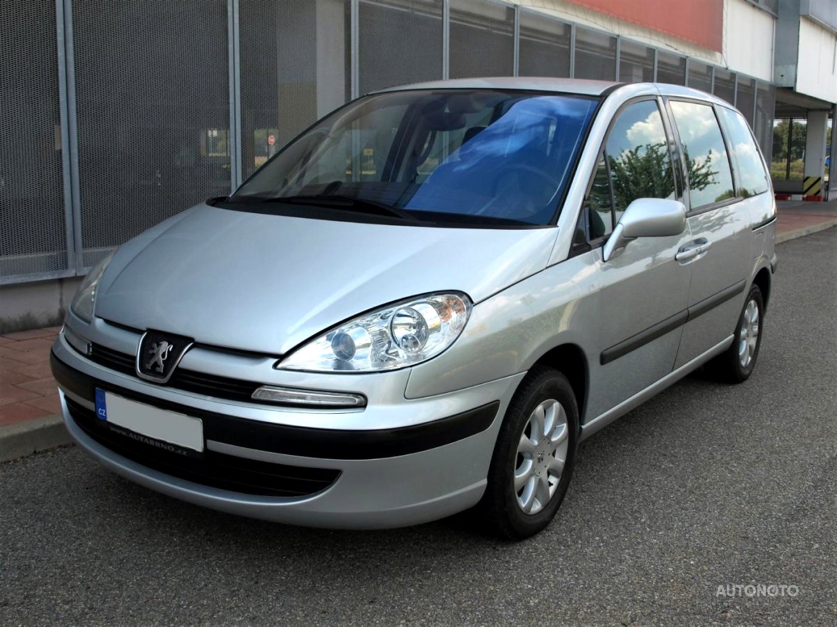 Peugeot 807, 2002 - celkový pohled