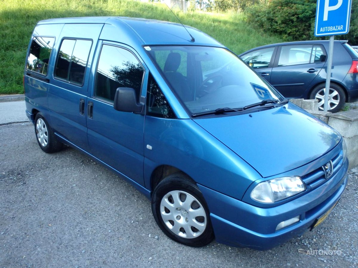 Peugeot Expert Tepee, 2003 - celkový pohled