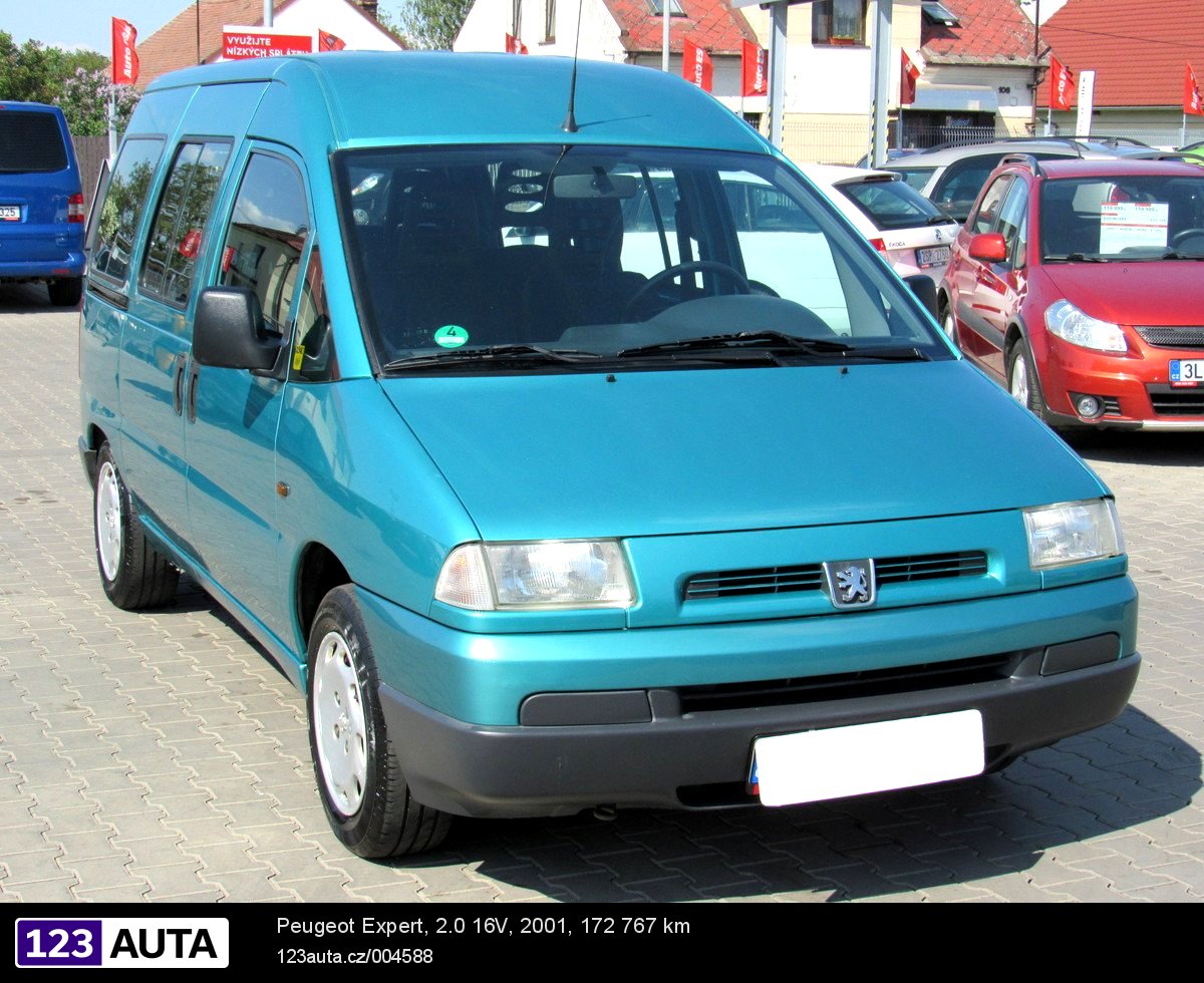 Peugeot Expert, 2001 - celkový pohled