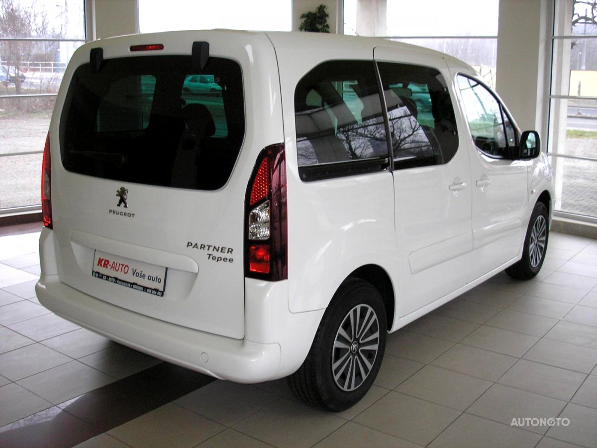 Peugeot Partner Tepee, 2016 - pohled č. 3