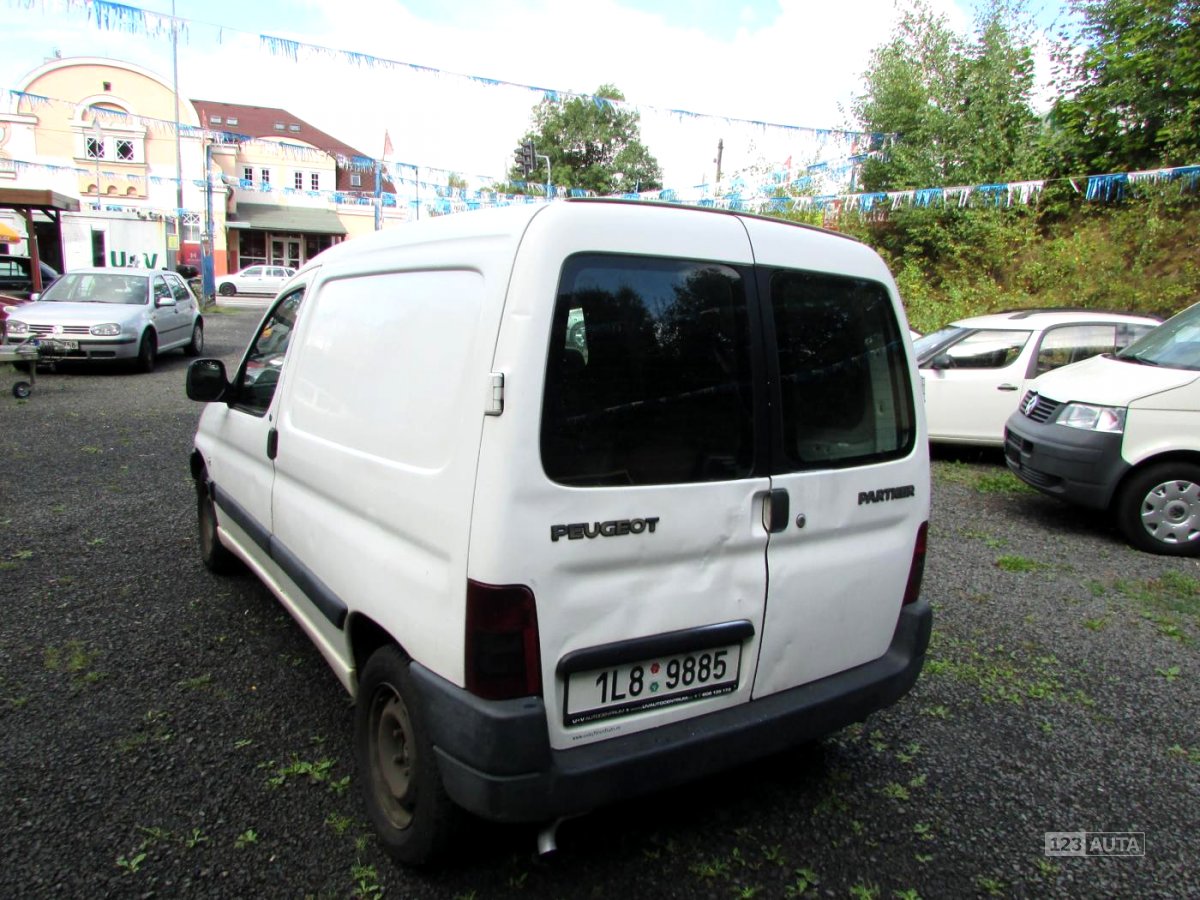 Peugeot Partner, 2000 - pohled č. 10