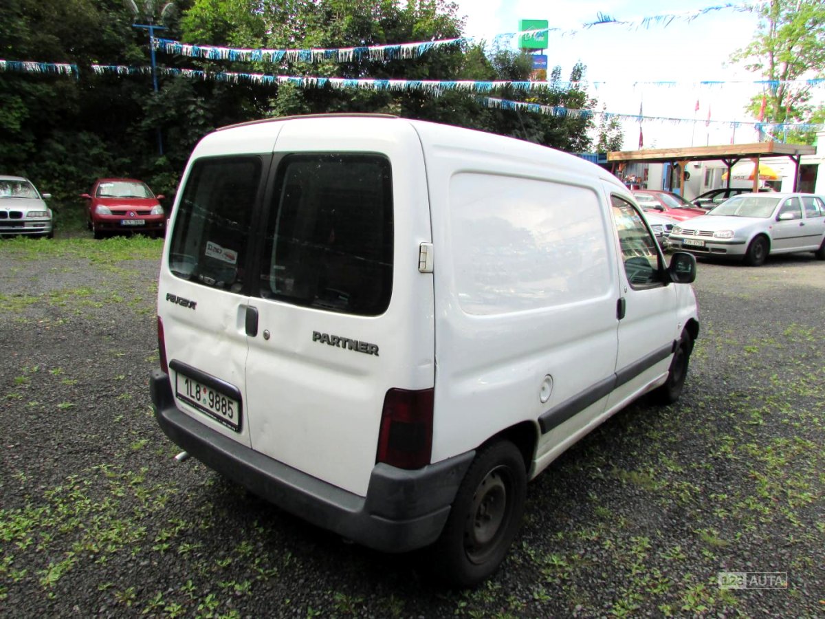 Peugeot Partner, 2000 - pohled č. 8