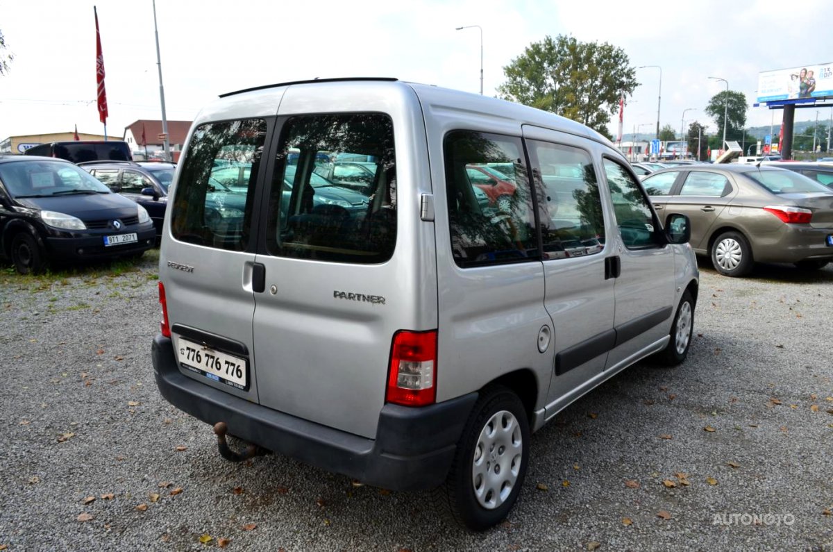 Peugeot Partner, 2007 - pohled č. 3