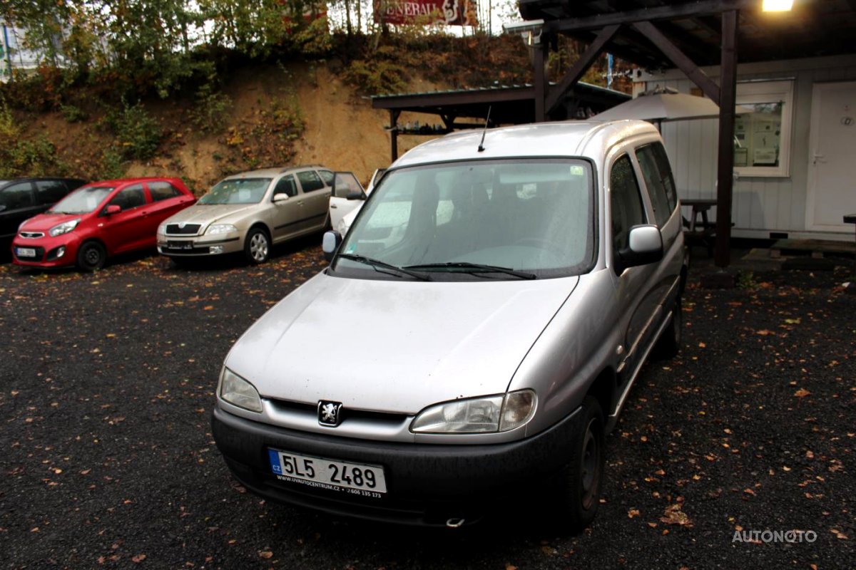 Peugeot Partner, 2000 - celkový pohled