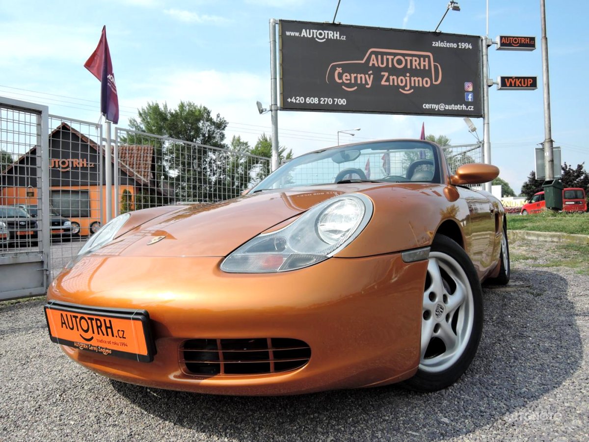 Porsche 986 Boxster, 1998 - celkový pohled