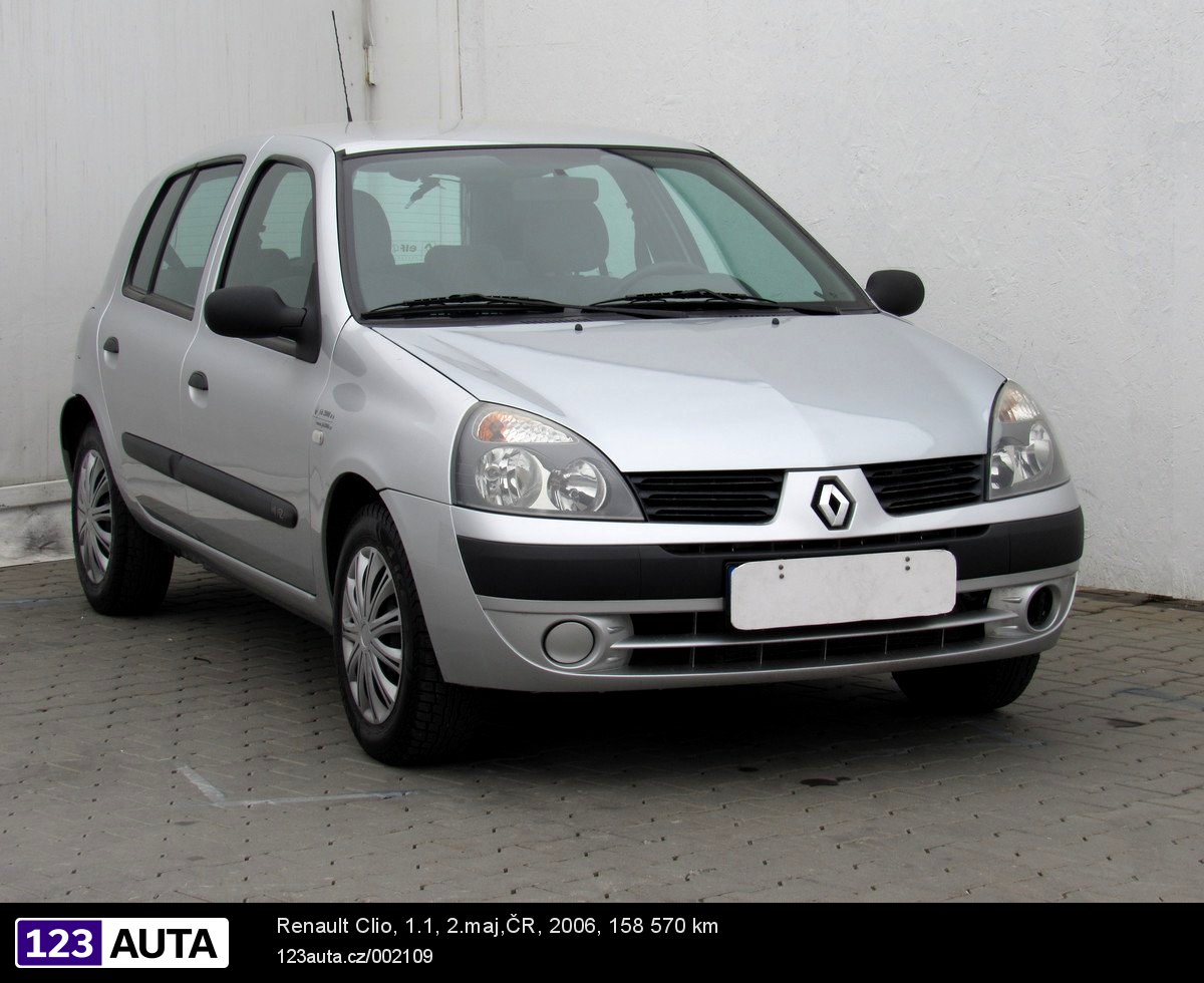 Renault Clio, 2006 - celkový pohled