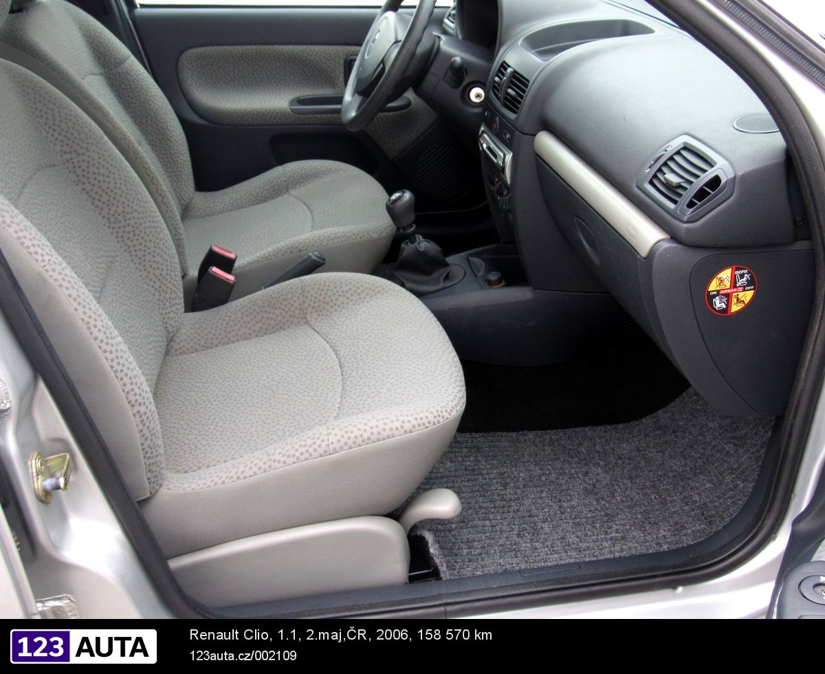 Renault Clio, 2006 - pohled č. 16