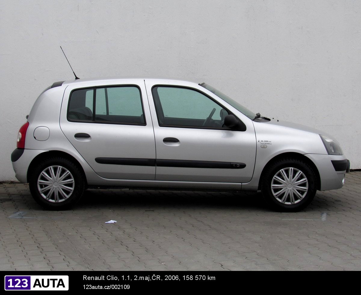 Renault Clio, 2006 - pohled č. 4
