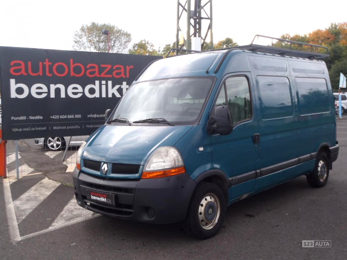 Renault Master, 2004 - celkový pohled