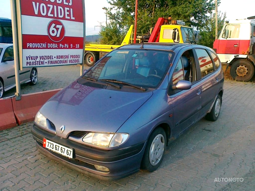 Renault Megane Scénic, 1997 - celkový pohled