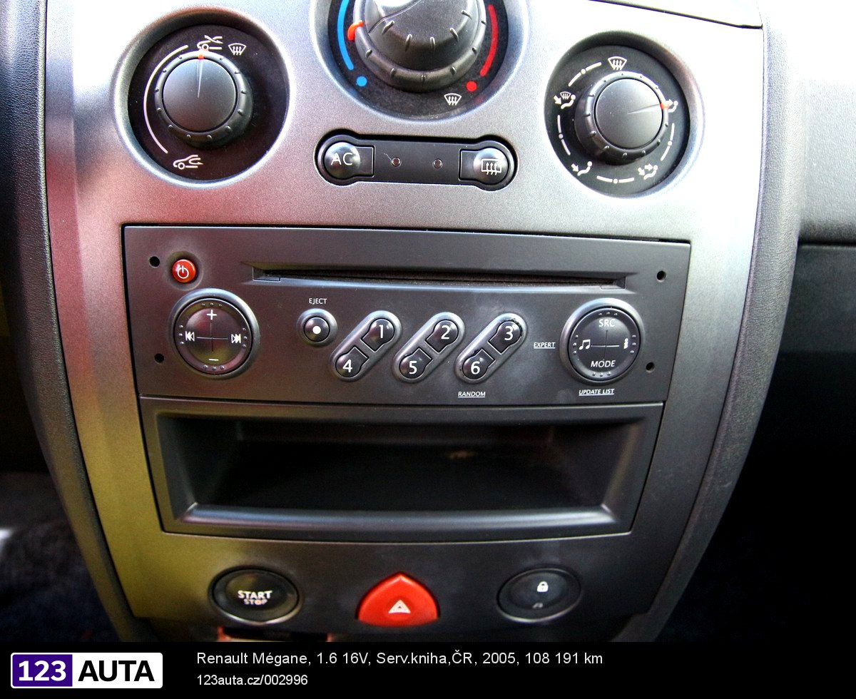 Renault Mégane, 2005 - pohled č. 22