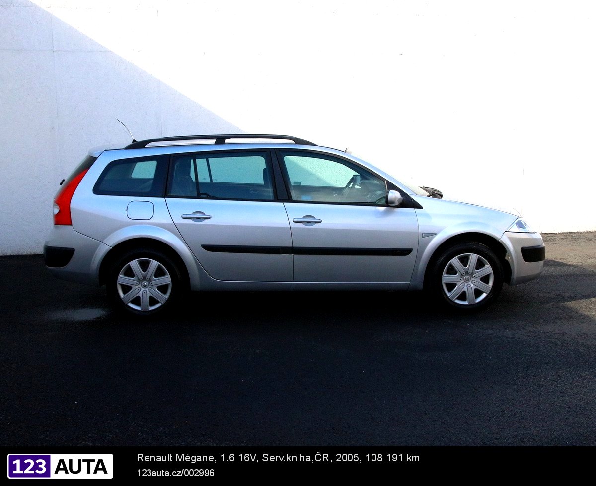 Renault Mégane, 2005 - pohled č. 4