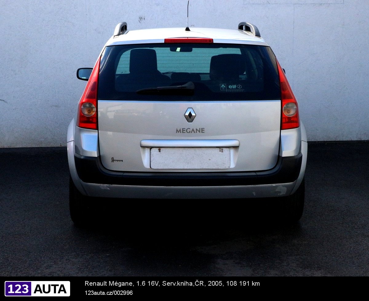 Renault Mégane, 2005 - pohled č. 6