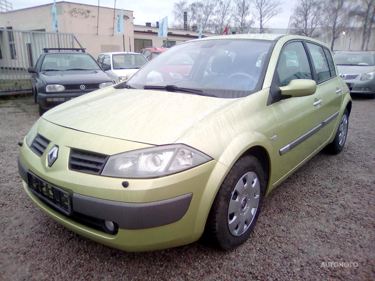 Renault Mégane, 2003 - celkový pohled
