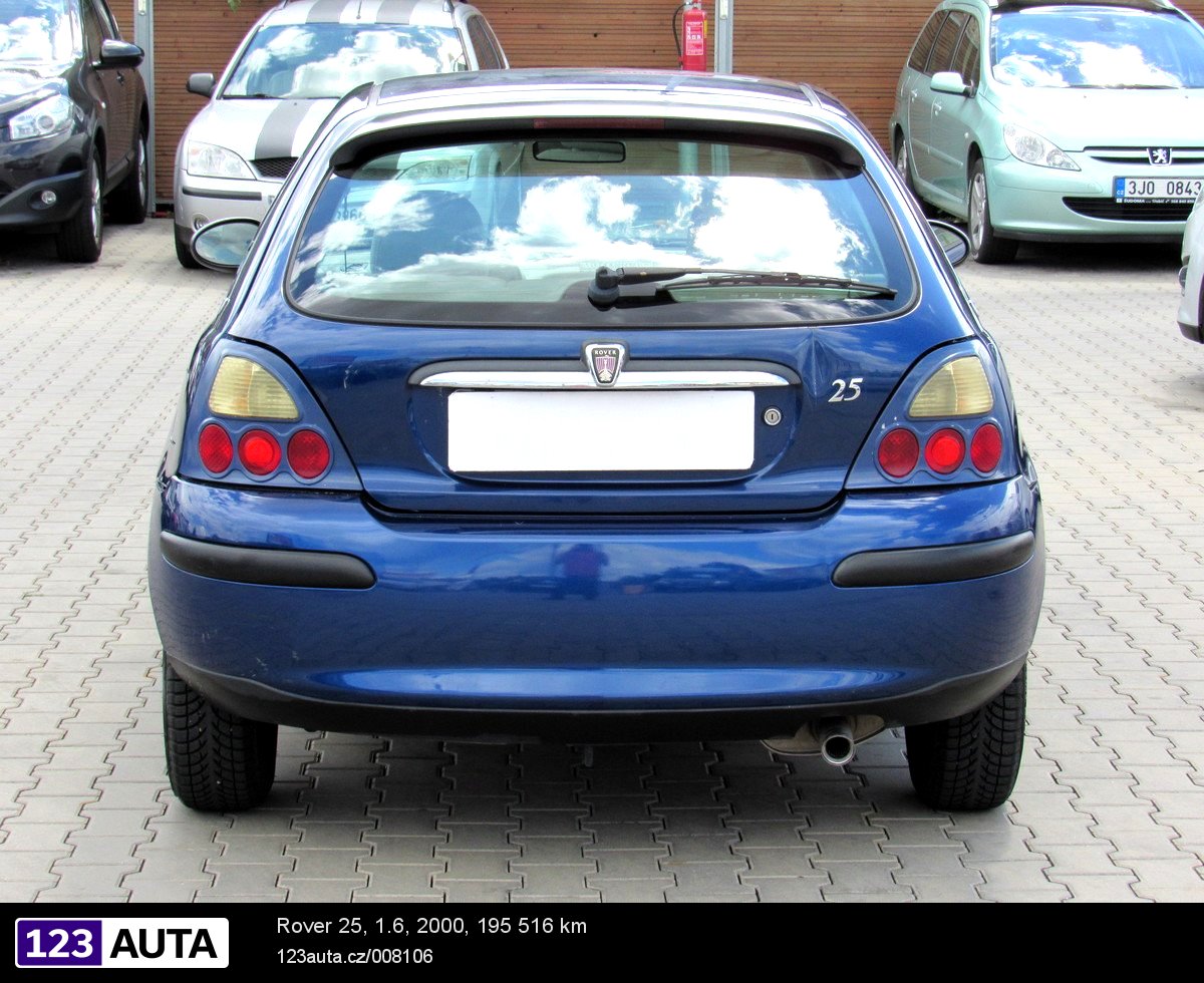 Rover 25, 2000 - pohled č. 6