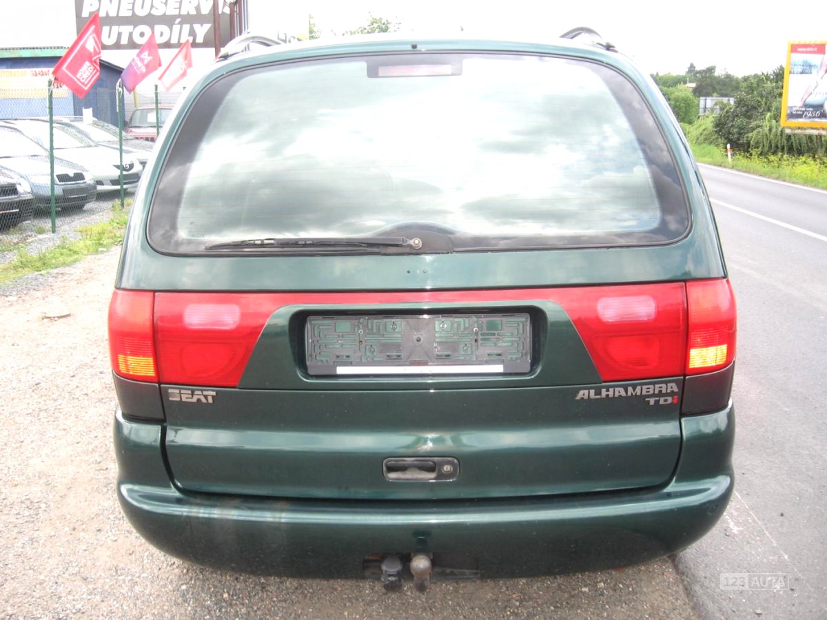 Seat Alhambra, 1999 - pohled č. 4