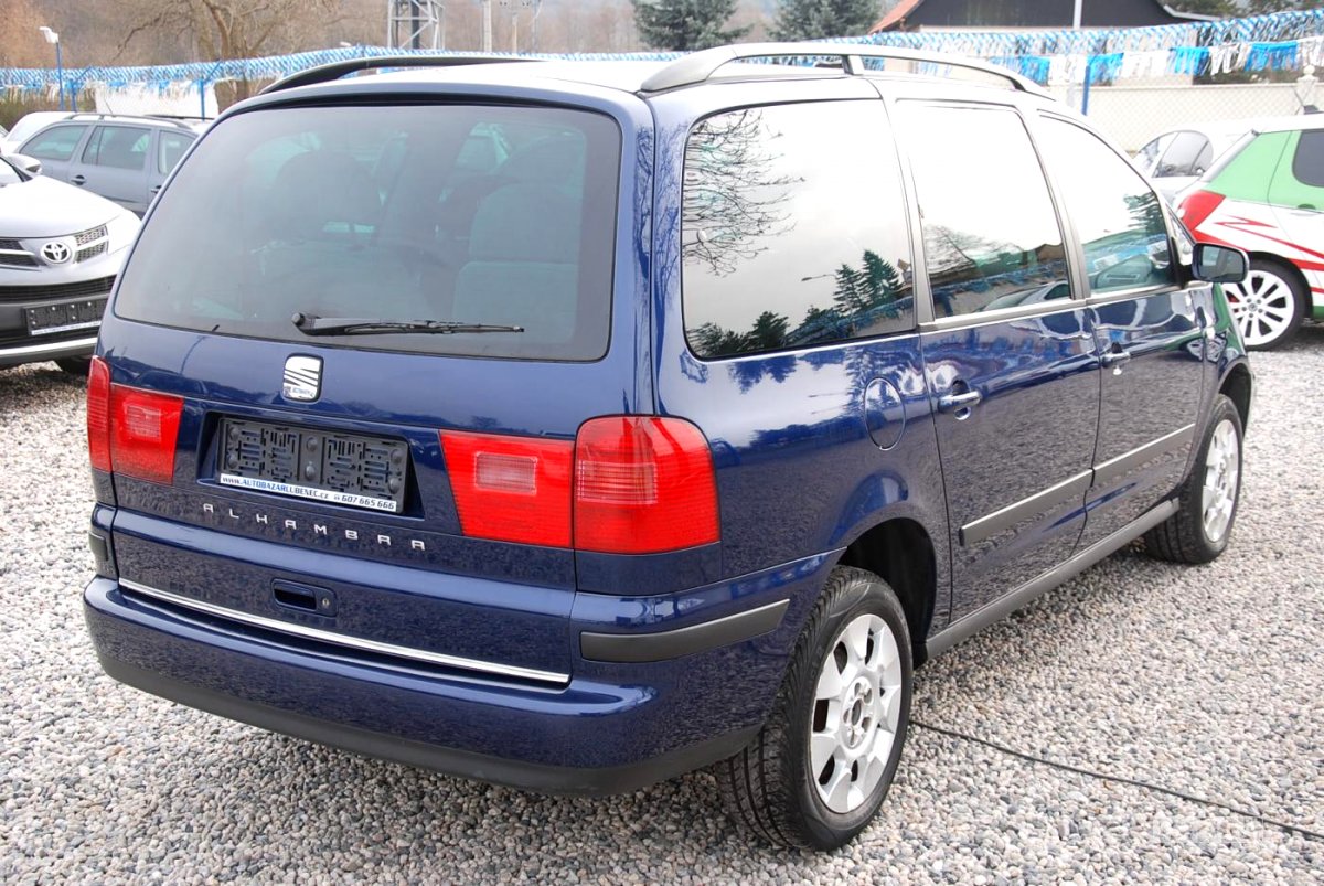 Seat Alhambra, 2007 - pohled č. 3