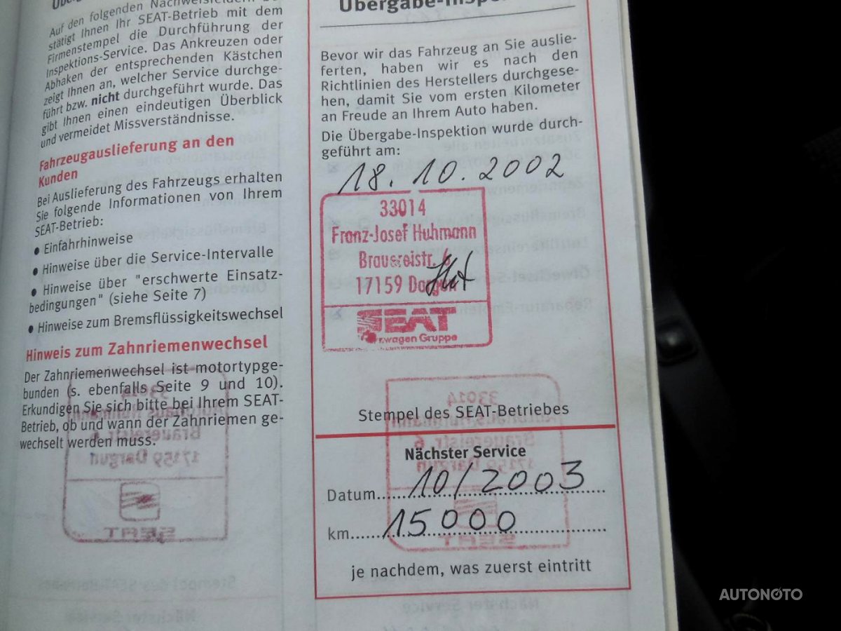 Seat Leon, 2003 - pohled č. 10