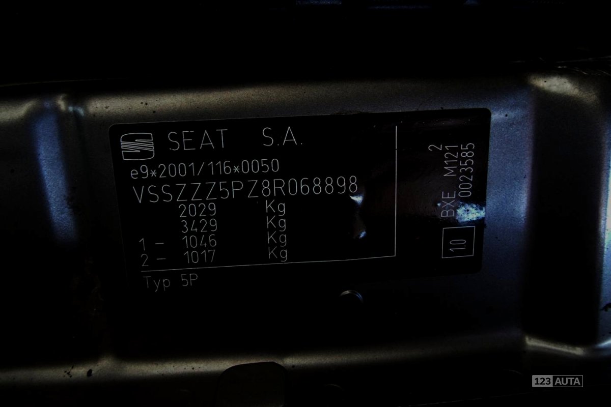 Seat Toledo, 2008 - pohled č. 21