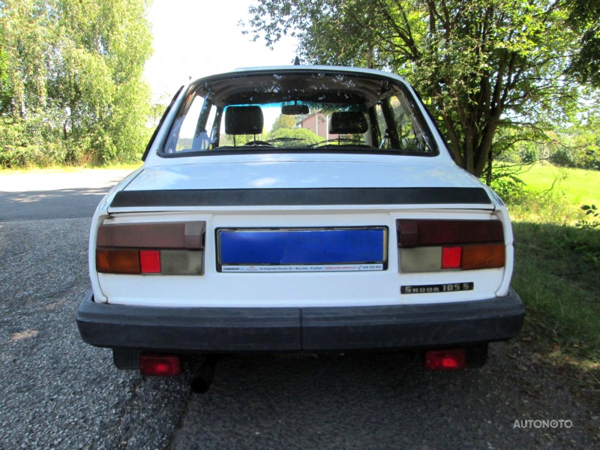 Škoda 105, 1983 - pohled č. 6