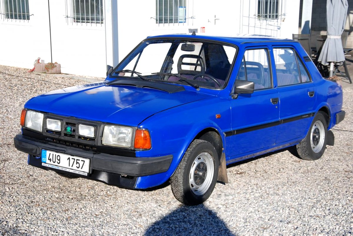 Škoda 130, 1987 - celkový pohled