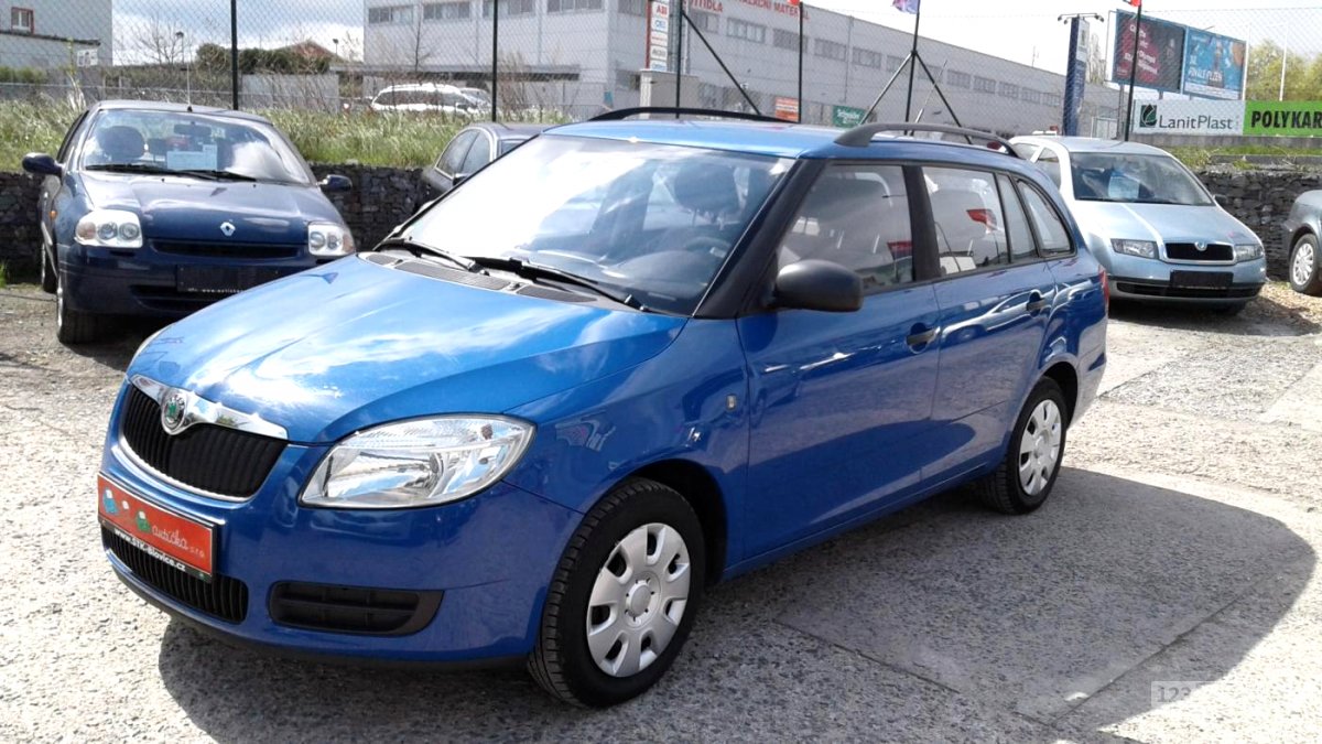 Škoda Fabia II, 1.2HTP, 2009 - celkový pohled