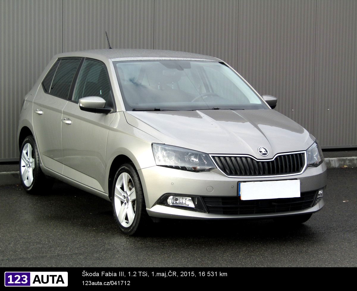Škoda Fabia III, 2015 - celkový pohled