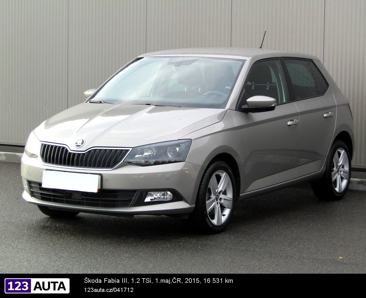 Škoda Fabia III, 2015 - pohled č. 3