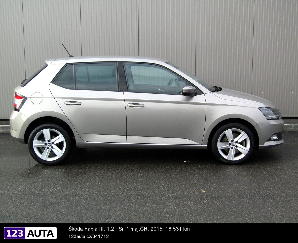 Škoda Fabia III, 2015 - pohled č. 4