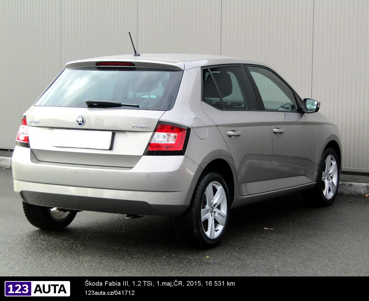 Škoda Fabia III, 2015 - pohled č. 5