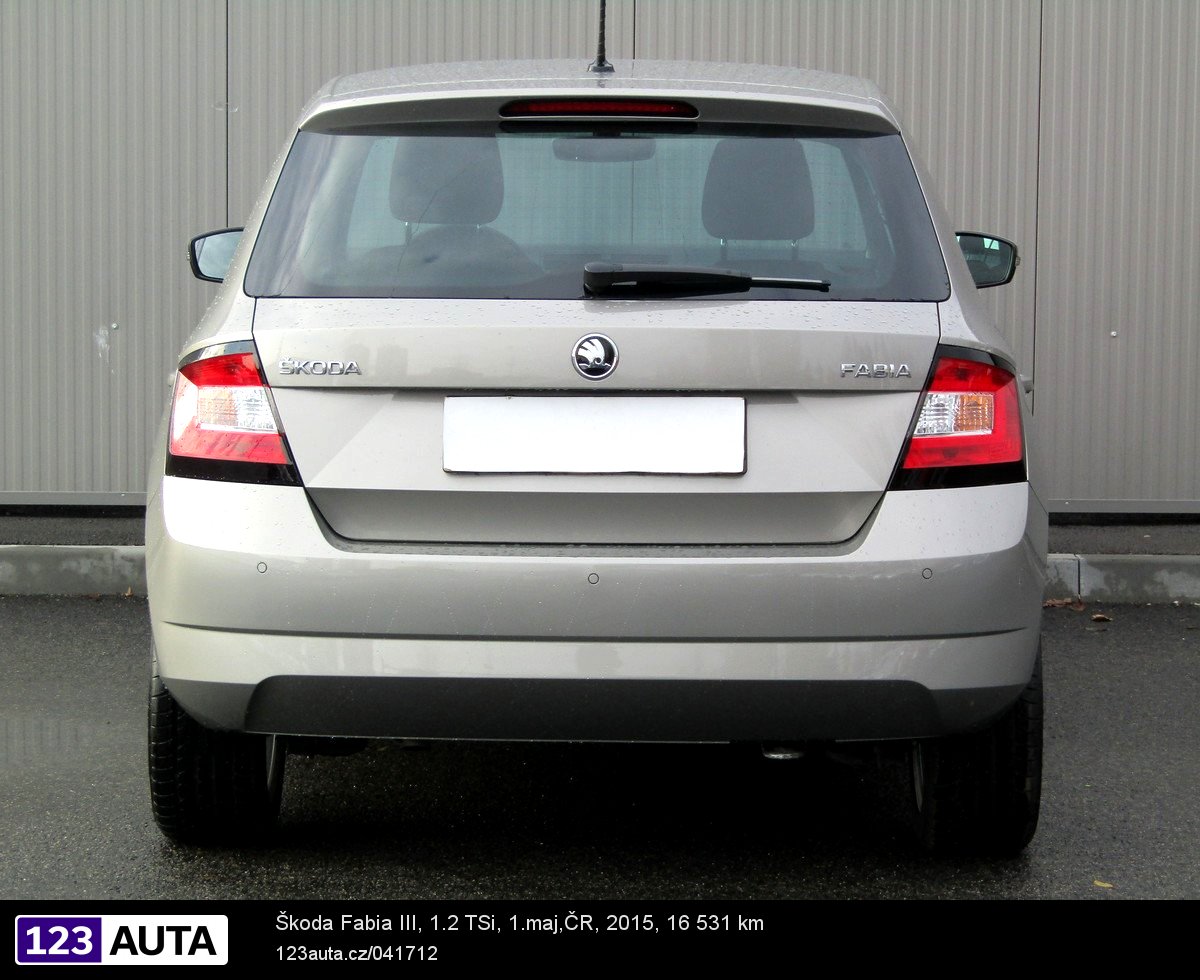 Škoda Fabia III, 2015 - pohled č. 6