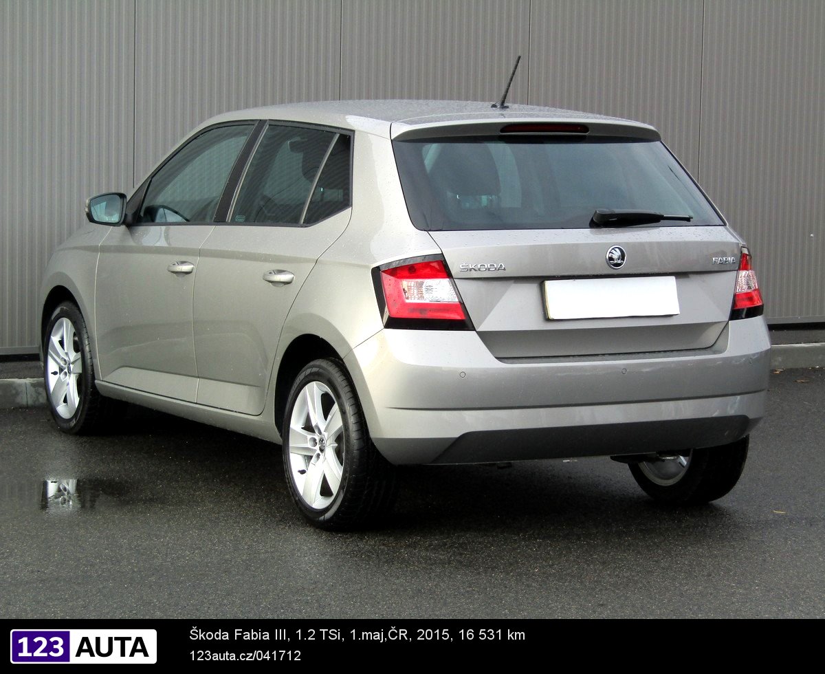 Škoda Fabia III, 2015 - pohled č. 7
